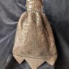 Antique Whiting & Davis Mesh Bag | Beaded Art Deco Purse | Handmade Embroidered Reticule | 1900s-30s Vintage Handbags - Image 2