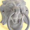 Vintage Cast Iron Lion Door Knocker | 7" Majestic Lion Head Entry Accent | Heavyweight Gothic Revival Hardware | Bold Architectural Detail - Image 2
