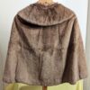 Vintage King Furs Memphis Sheared Pastel Mink Fur Caplet | Soft Fur with Tassel Toggle | Elegant 1950s Style Wrap | Glam Retro Outerwear - Image 2