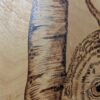 Handmade Owl Pyrography Wall Art | Rustic Burned Wood Forest Decor | Woodland Cabin Style Wall Hanging | Nature Lover Gift | Stunning Detail - Image 6
