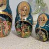 Vintage Russian Nesting Dolls | Hand-Painted Matryoshka Dolls | Fairy Tale Prince & Belly Dancer Story | Unique Collectible Gift | Folk Art - Image 8