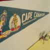 Vintage Felt Pennant | RARE Cape Canaveral, Niagara Falls, or Silver Springs | Retro Travel Souvenir Decor | Vintage Vacation Souvenir - Image 6