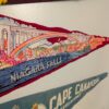 Vintage Felt Pennant | RARE Cape Canaveral, Niagara Falls, or Silver Springs | Retro Travel Souvenir Decor | Vintage Vacation Souvenir - Image 4