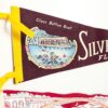 Vintage Felt Pennant | RARE Cape Canaveral, Niagara Falls, or Silver Springs | Retro Travel Souvenir Decor | Vintage Vacation Souvenir - Image 2