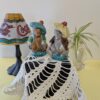 Vintage Beatrix Potter-Style Salt and Pepper Shakers | Anthropomorphic Mice with Hats | Hand-Painted Japan Figurines - Image 2