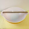Vintage PYREX 444 Yellow Daisy Cinderella Mixing Bowl | 4 Qt Orange Sunflower Mid-Century Kitchen Classic - Image 9