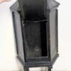 Vintage Tudor Mailtainer Mailbox | Black Metal Wall Mount Mailbox with Hooks | Industrial Farmhouse Decor - Image 4