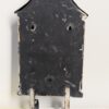 Vintage Tudor Mailtainer Mailbox | Black Metal Wall Mount Mailbox with Hooks | Industrial Farmhouse Decor - Image 7