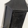Vintage Tudor Mailtainer Mailbox | Black Metal Wall Mount Mailbox with Hooks | Industrial Farmhouse Decor - Image 6