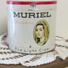 Vintage Muriel Senators Cigar Tin | Retro Advertising Collectible with Lady Portrait | Red Lid Tobacco Tin | The Light Cigar Can - Image 8