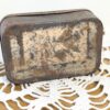 Antique Dart Family Nail Tin Box | S.H. Kress & Co. Hardware Container | Primitive Rusty Metal Hinged Storage Box - Image 5