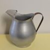 Vintage Pure Aluminum Pitcher | 8.5" Rustic Farmhouse Jug with Pour Spout & Rusted Handle | Made in USA Utility Kitchen Decor - Image 3