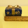 Limoges Style Porcelain Trinket Box | Moon & Stars Gift Box with Gold Bow | Celestial Hinged Keepsake for Dreamers and Collectors - Image 4