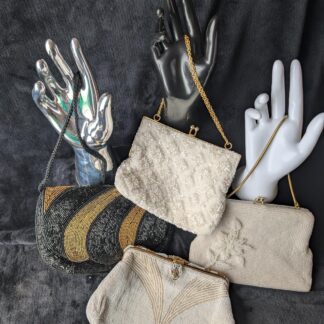 Vintage Beaded Evening Bags | 1920s Art Deco & Floral Styles | Choice of Elegant Clutches and Purses | 50s - 60s Styles