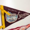 Vintage Felt Pennant | RARE Cape Canaveral, Niagara Falls, or Silver Springs | Retro Travel Souvenir Decor | Vintage Vacation Souvenir - Image 3