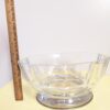 Vintage Italian Crystal Bowl with Silver-Plated Base | Fine Crystal 8.5" Serving Bowl | Elegant Made in Italy Display Bowl or Centerpiece - Image 5
