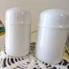 White Ceramic Salt & Pepper Shaker Set | Minimalist Cylinder Shakers | Classic Glossy White | Retro Kitchen Tableware - Image 6