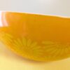 Vintage PYREX 444 Yellow Daisy Cinderella Mixing Bowl | 4 Qt Orange Sunflower Mid-Century Kitchen Classic - Image 6