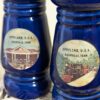 Vintage Opryland USA Salt and Pepper Shakers | Cobalt Blue Floral Souvenir from Nashville, Tennessee | Made in Japan - Image 4