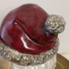 Vintage Santa Cookie Jar | Brighten the Season Ceramic Jar with Tree Accent |  New in Box | Cookies For Santa | Holiday Traditions - Image 2
