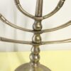 Vintage Brass Menorah | Moveable Arms | Marked “2” on All Parts | Signed GMD | 11" Tall Judaica Display - Image 8
