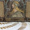 Antique 1920s Whitman's Candy Tin | Art Nouveau Mosaic Lady Litho Box | Vintage Chocolate Advertising Collectible - Image 6