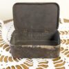Antique Dart Family Nail Tin Box | S.H. Kress & Co. Hardware Container | Primitive Rusty Metal Hinged Storage Box - Image 2