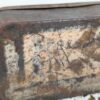 Antique Dart Family Nail Tin Box | S.H. Kress & Co. Hardware Container | Primitive Rusty Metal Hinged Storage Box - Image 6