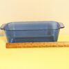 Vintage Pyrex 213R Cobalt Blue Glass Loaf Pan | Vintage 1.5 Quart USA Baking Dish | Bold & Functional Bakeware Classic | Retro Cookware - Image 2