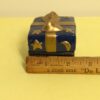 Limoges Style Porcelain Trinket Box | Moon & Stars Gift Box with Gold Bow | Celestial Hinged Keepsake for Dreamers and Collectors - Image 5