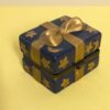 Limoges Style Porcelain Trinket Box | Moon & Stars Gift Box with Gold Bow | Celestial Hinged Keepsake for Dreamers and Collectors - Image 2