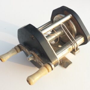 1940s vintage J. C. Higgins Model 47A Level Wind Baitcasting Fishing Reel