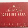 Montgomery Ward Sport King (made by Shakespeare) casting reel BOX ONLY model 5c 60-6310 - Image 3