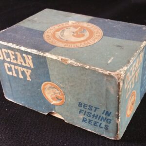 Vintage Ocean City fishing reel box No. 998