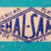 Mid-century set of 55 Halsam Dragon Dominoes, colored dot style, made in the USA - Image 4