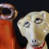Rare 30s/40s Dog Salt & Pepper Shakers, Beautiful Lustreware! Made in Japan - Image 4