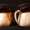 1950s vintage Quaker Oats Pitcher Mugs, Made in the USA by F&F Mold and Die Works, Dayton, Ohio USA - Image 3