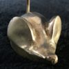 Vintage brass mouse! Paperweight, note holder, ring holder, receipt spindle, souvenir from Bavarian Inn, Frankenmuth, Michigan - Image 2