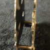 Brass  napkin holder, holiday card/mail holder, note holder, you name it! Nativity scene with Jesus, Mary and Joseph in Bethlemhem - Image 2